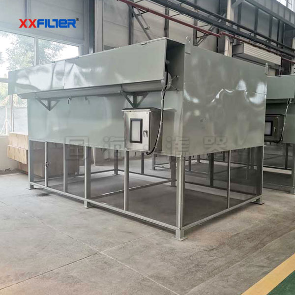 熱電廠(chǎng)鼓風(fēng)機前置自潔式空氣過(guò)濾器