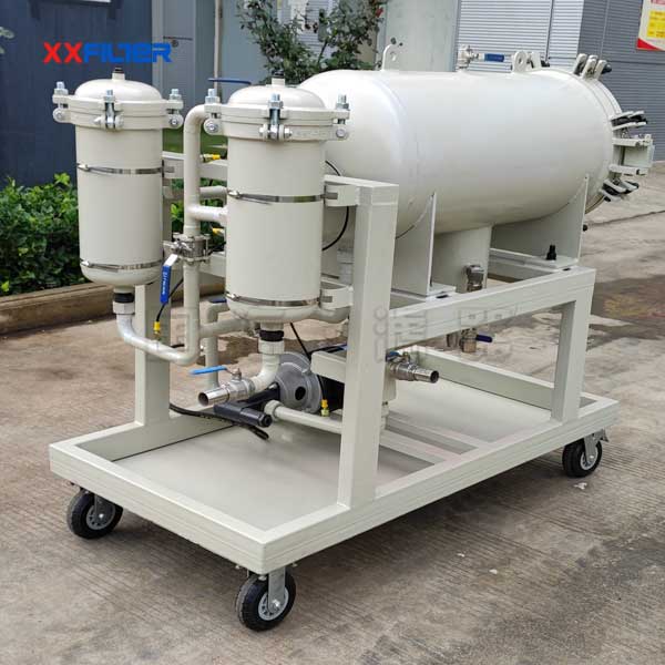 物理過(guò)濾油中除水濾油機