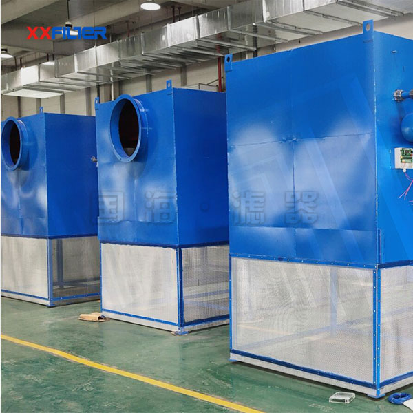 廠(chǎng)房送風(fēng)機組自潔式空氣過(guò)濾器